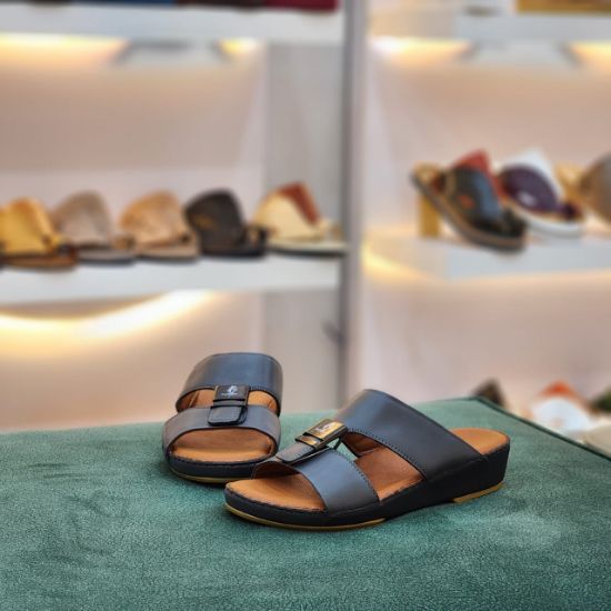 صورة حذاء تميمي جلد طبيعي مديل ت31